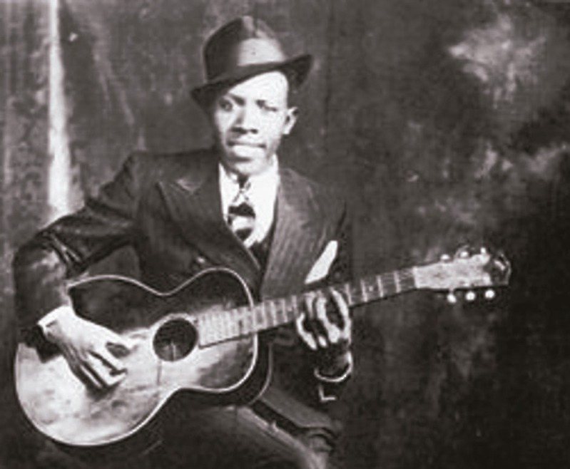 藍調歌手Robert Johnson（1911-1938），留影於1936年。
（圖／取自維基）