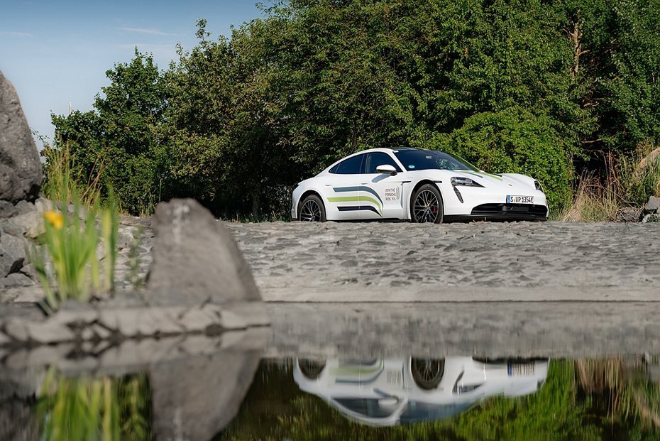 「Join the Porsche Ride」計劃從6月初已經開始，第一站從斯圖加特開往萊比錫。 圖／Porsche提供