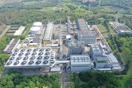 亞洲水泥轉投資的嘉惠電力公司，為全台最大民營天然氣發電廠。亞泥／提供