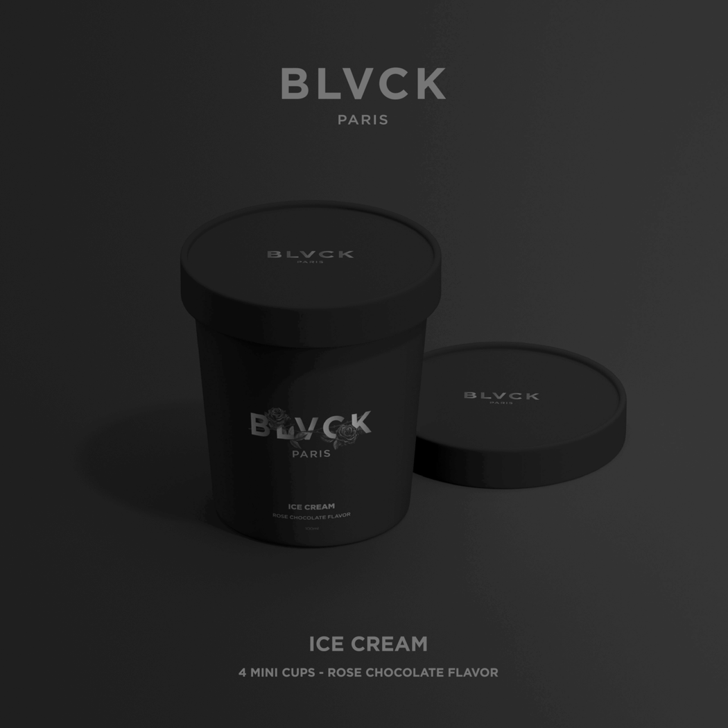 長榮航空與法國時尚品牌BLVCK合作，全台首款由內黑到外的「闇黑玫瑰巧克力冰淇淋...