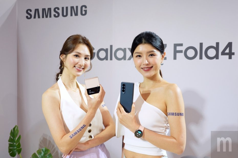 ▲此次推出的Galaxy Z Flip 4與Galaxy Z Fold 4