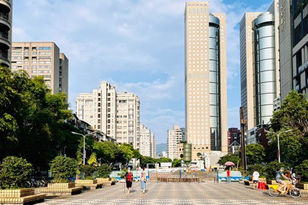 台北市大安區是2022年上半年七都當中人口遷出最多的行政區。 記者游智文／攝影