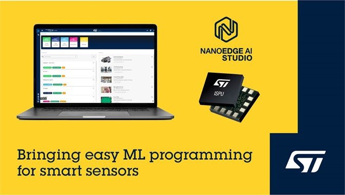 意法半導體更新 NanoEdge AI Studio，支援在智慧感測器上的裝置端...