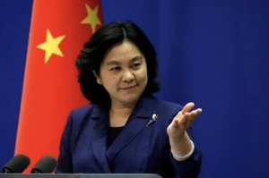 中國大陸外交部發言人華春瑩在推特上的一襲「味覺不會騙人，台灣一直都是中國的一部分」引發爭議。路透