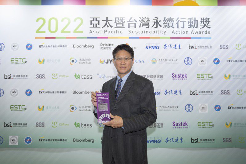 鴻海永續經營再獲肯定 《2022亞太暨台灣永續行動獎》奪7項獎座。鴻海/提供