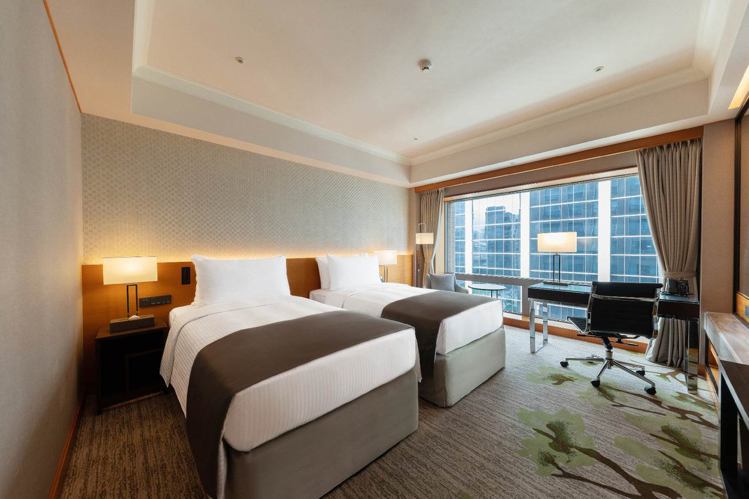 JR東日本大飯店台北都會客房有11坪大，空間寬敞。圖／JR東日本大飯店提供