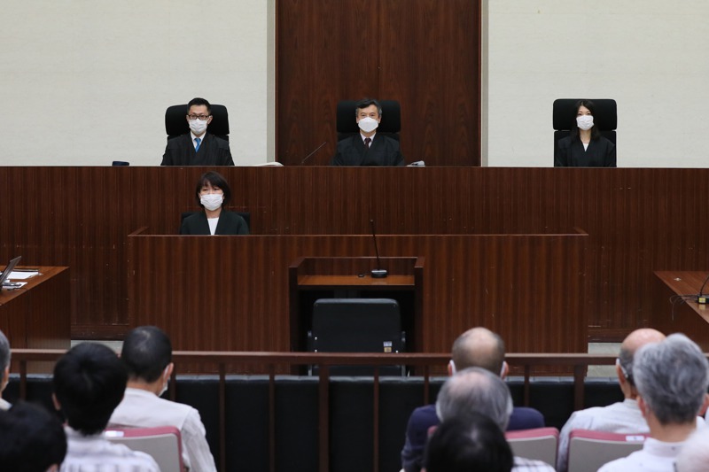 逾四成的律師看過法官在開庭時打瞌睡。圖為日本法院開庭的示意圖，非新聞當事人。路透