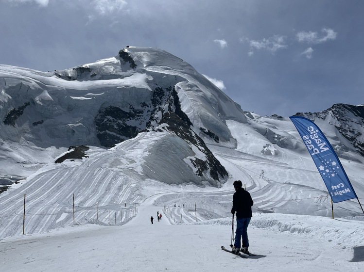 薩斯斐與嫩達茲都是滑雪天堂。記者羅建怡／攝影