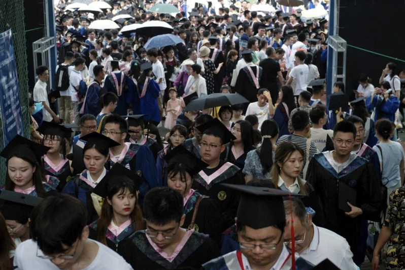 中國大陸青年失業率創新高。 （路透社資料照）