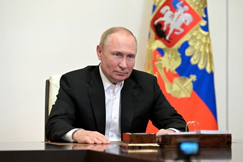 俄羅斯總統普亭，攝於15日。法新社