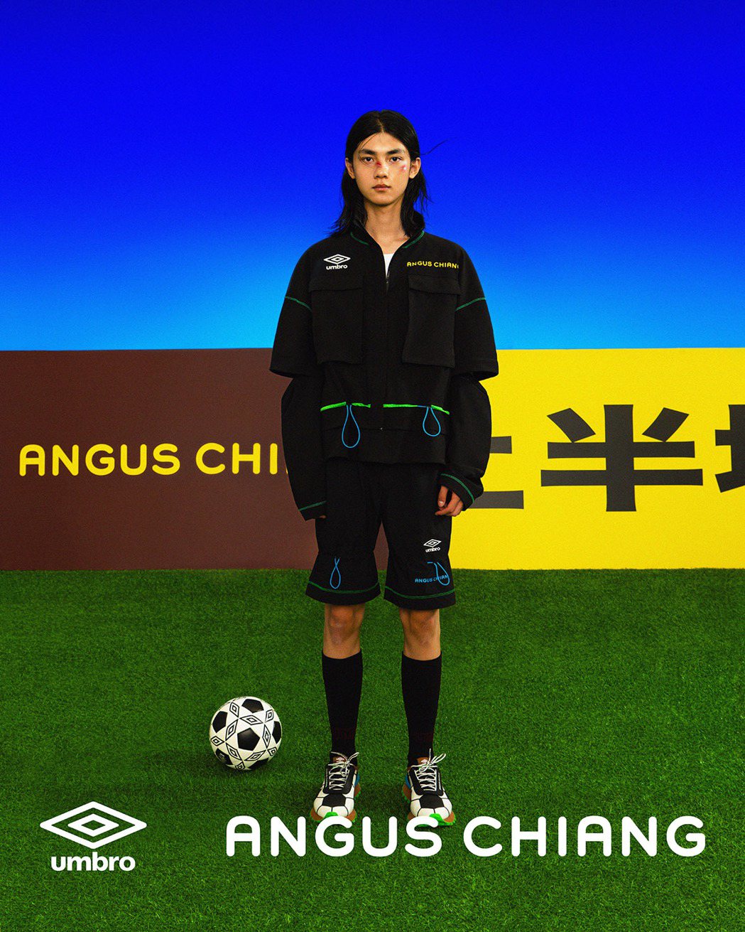 ANGUS CHIANG╳Umbro 2022聯名系列。 圖／ANGUS CHI...