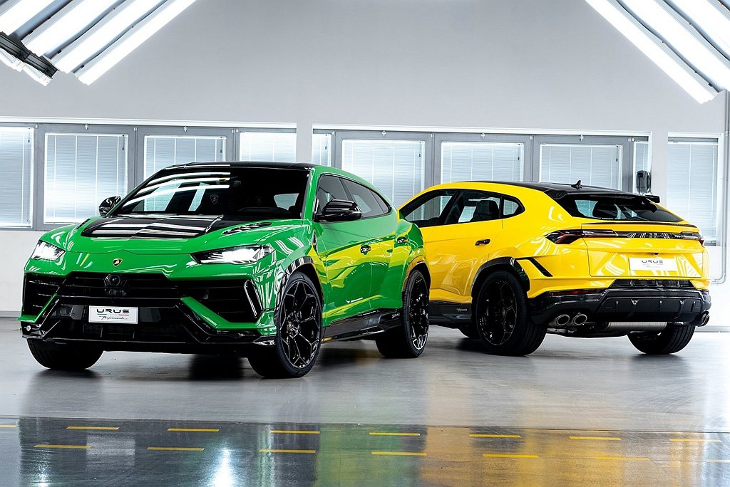 Automobili Lamborghini日前宣布Urus全新家族成員Urus Performante正式亮相。 圖／Lamborghini提供
