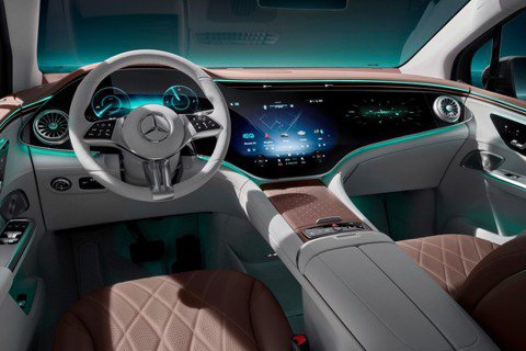 十月就會發表　全新Mercedes-Benz EQE SUV的內裝首次曝光啦！