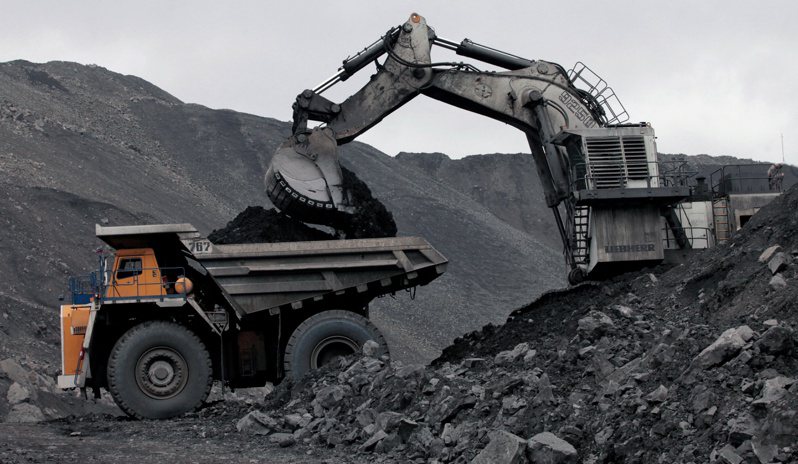 中国上月进口俄国煤炭量创历史新高，图为西伯利亚克麦罗沃地区一处煤矿场。路透(photo:UDN)