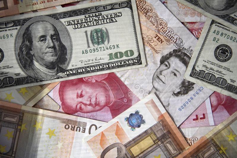 过去一周以来，避险需求带动美元兑欧元、英镑及日圆等其他主要货币上涨。（欧新社）(photo:UDN)