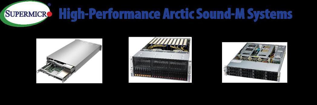 美超微Arctic Sound-M GPU Server。美超微／提供
