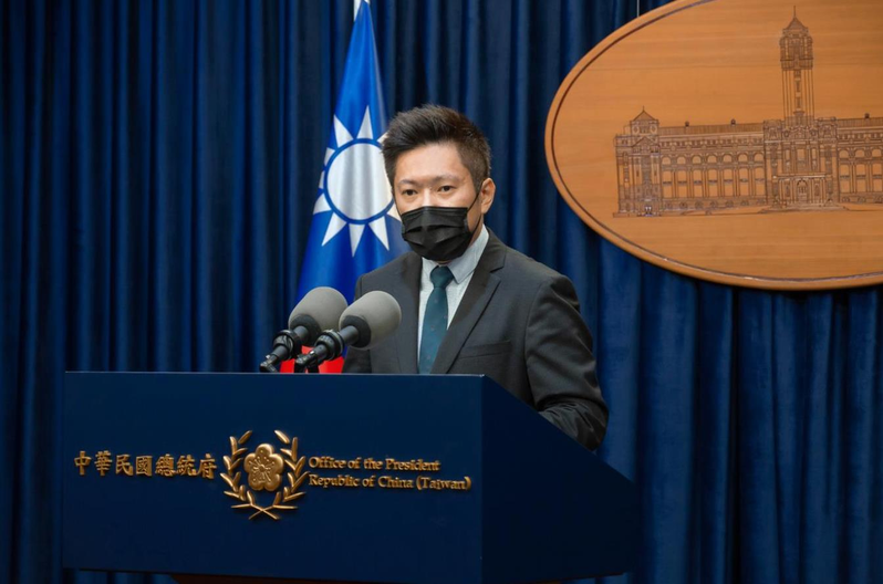 總統府發言人張惇涵表示，總統府再次感謝美國政府依照「台灣關係法」及「六項保證」，持續展現對台灣國防需求的高度重視，並落實對台灣的安全承諾。圖／總統府提供