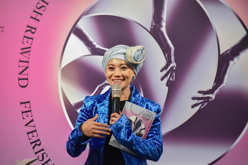 阿爆6日出席台灣國際女性影展擔任大使。圖／女性影展提供