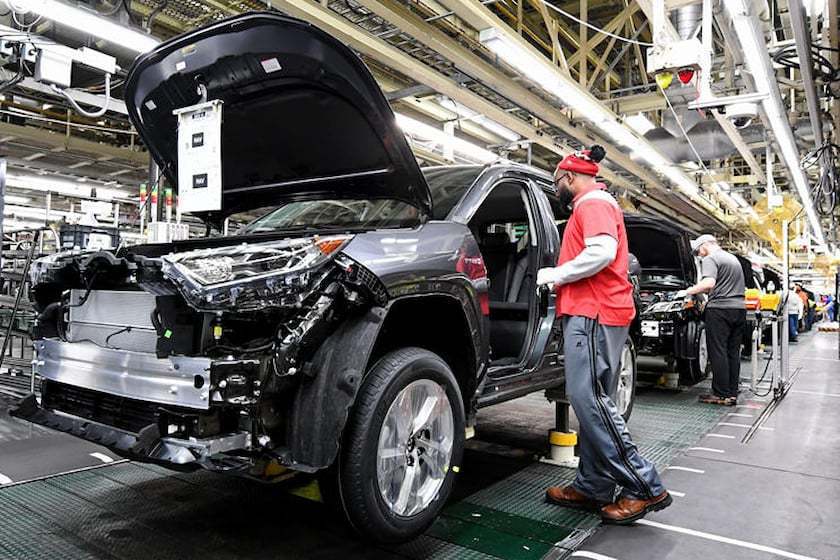 受到軒嵐諾颱風影響，Toyota及Nissan被迫針對部分西部工廠進行暫停輪班。 摘自CarBuzz.com
