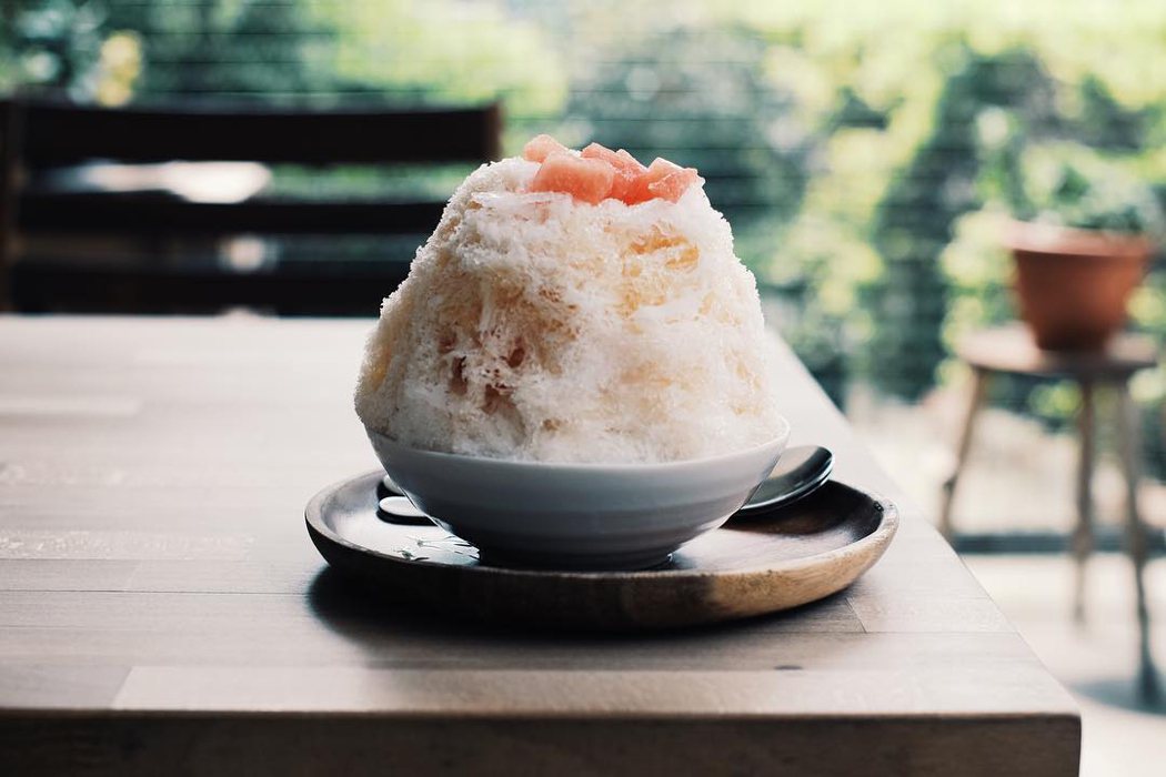 慢食堂的日式冰品。 圖／Taoyuanother提供