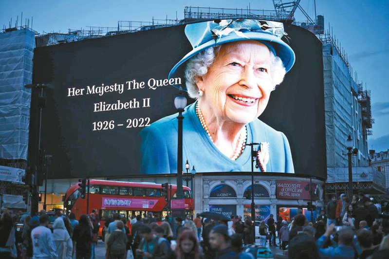 英国女王伊丽莎白二世在当地时间8日下午辞世，享耆寿96岁。（欧新社）(photo:UDN)
