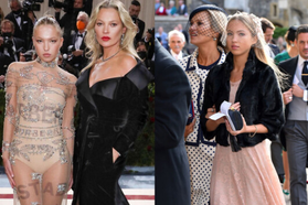 Kate Moss & Lila Moss超模親子檔這樣穿母女裝：深淺色互搭、同件單品兩種風格