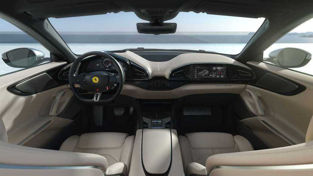 Ferrari Purosangue車室。 摘自Ferrari