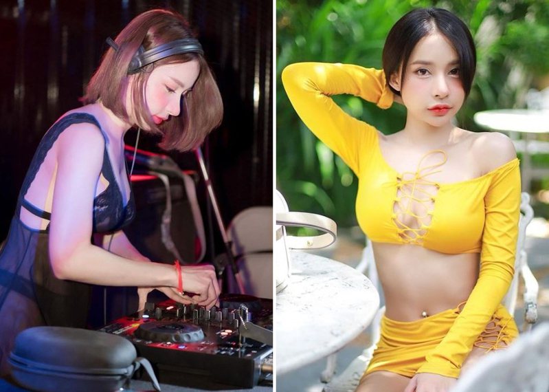 芭比莫丝是泰国知名DJ，拥有超过61.9万的粉丝。图／取自(photo:UDN)