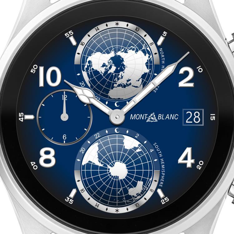 Summit 3系列智慧腕表將可替換表面，並有黑、藍、綠三色可選。圖 / Mon...