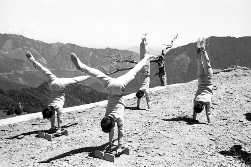 我國參加1968年墨西哥奧運的選手，同年9月15至17日在合歡山進行高地訓練。圖／聯合報系資料照片