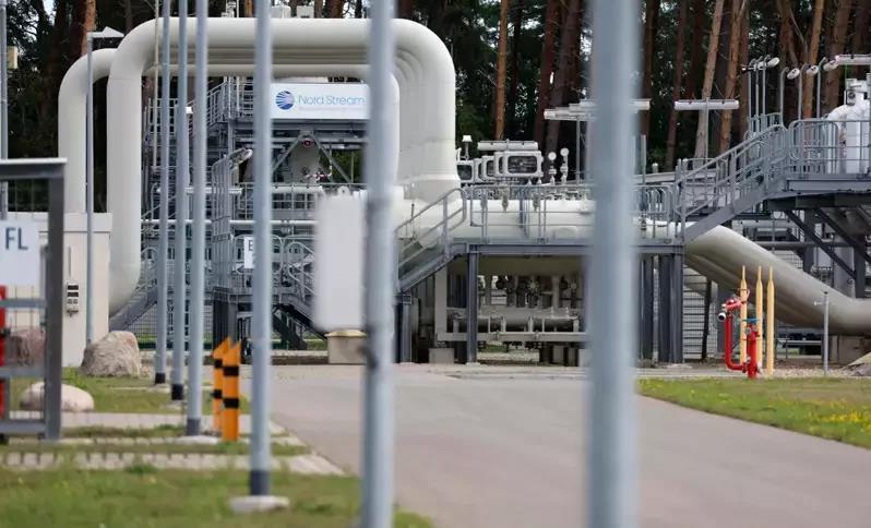 俄羅斯無限期暫停北溪1號天然氣供應，加劇歐洲在確保冬季燃料供應上的困難。圖／法新社
