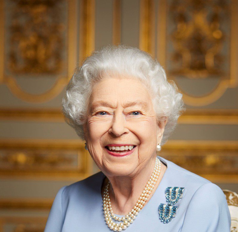 已故英國女王伊麗莎白二世。美聯社