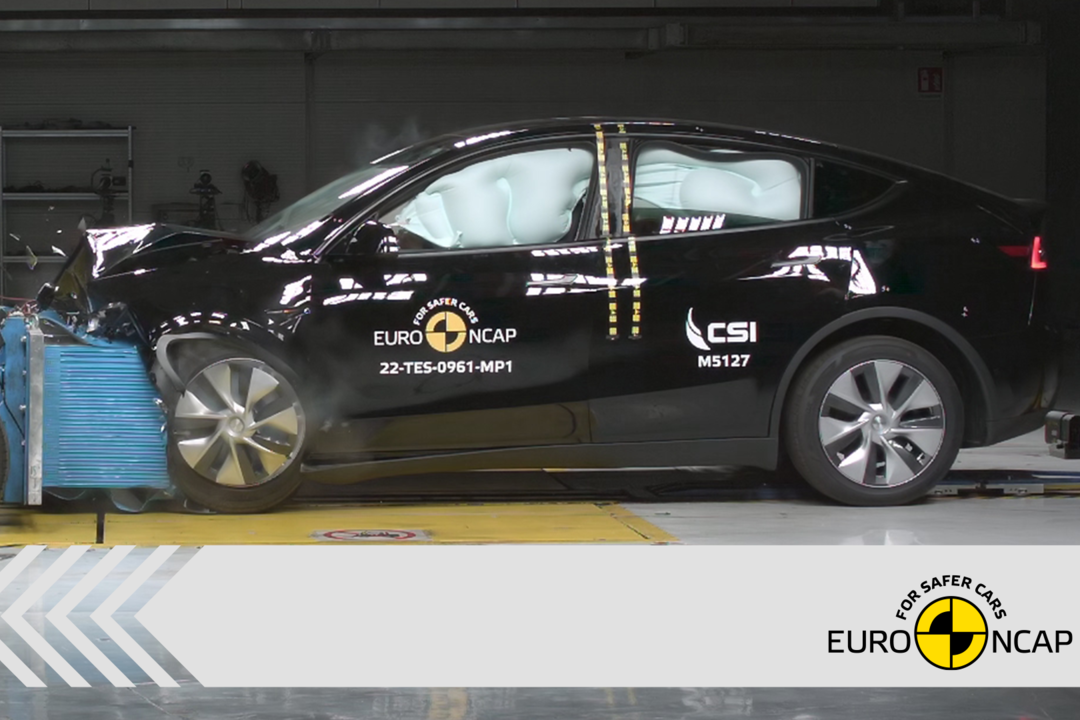 影／德國製Tesla Model Y的行人防護　受到Euro NCAP高分評價！