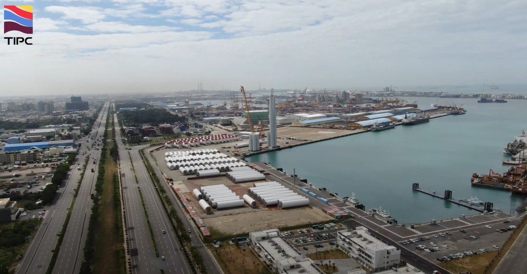 台中港離岸風電預組裝碼頭-_5A5B碼頭。圖／台中港務分公司提供