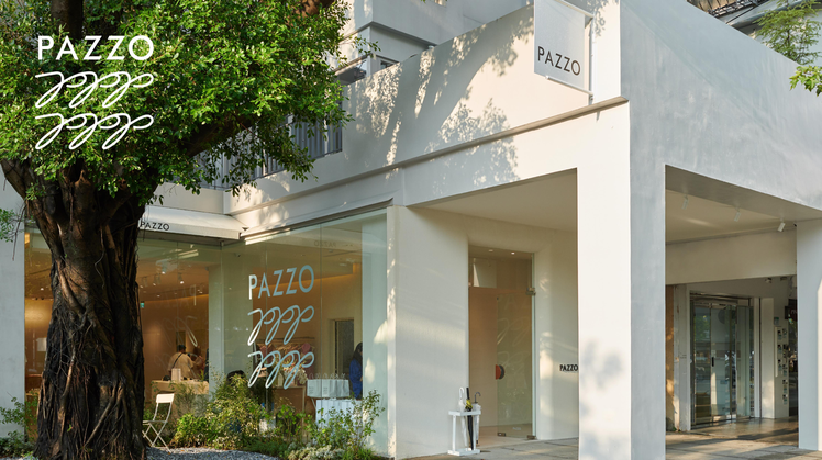 女裝品牌PAZZO則從線上走向線下，於信義路四段上，成立首間品牌形象概念店。圖／...