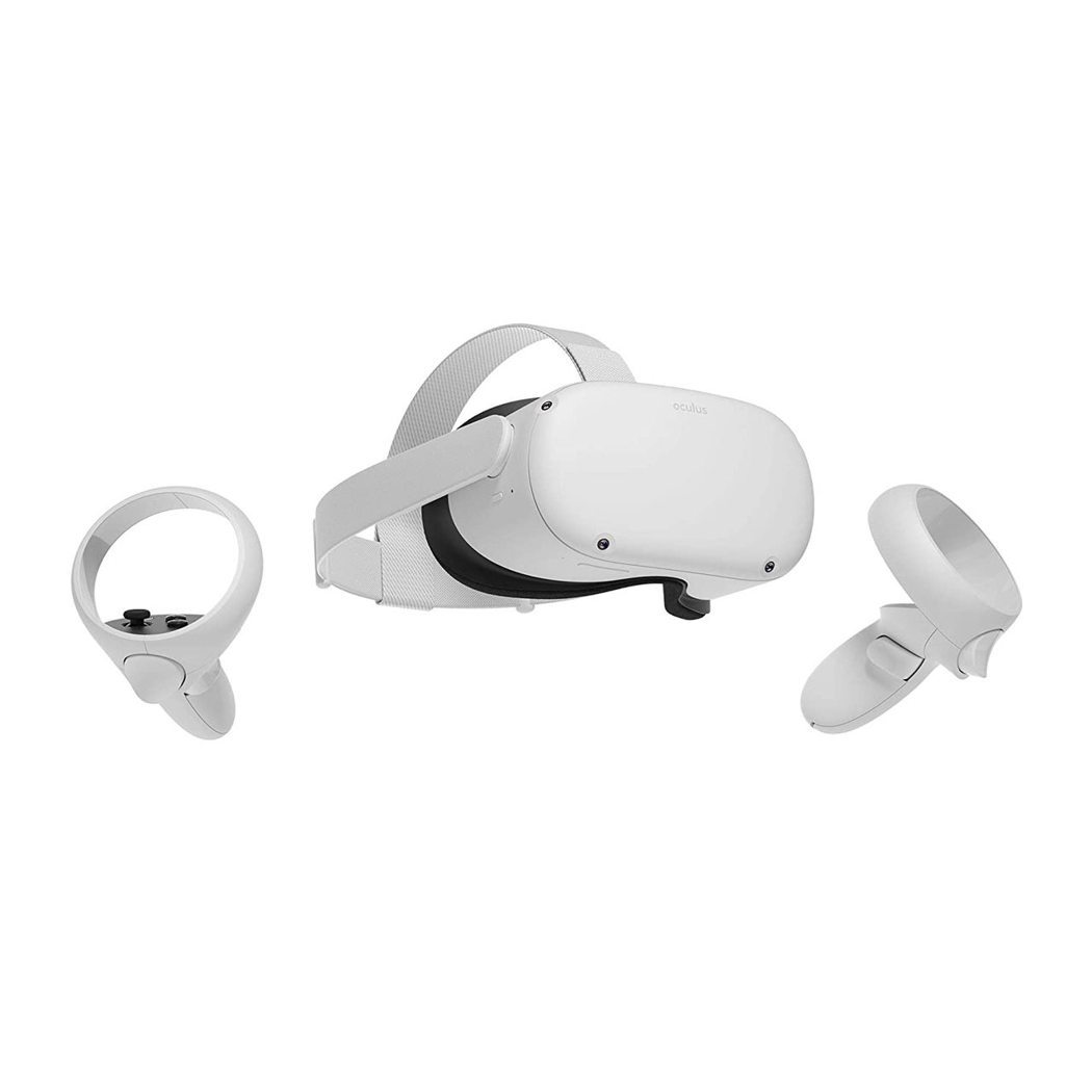 Meta 的 VR 裝置Oculus Quest 2。圖 / Meta