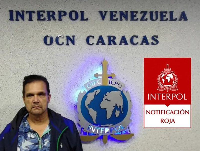 美国与委内瑞拉当局21日表示，策画美国海军史上最大贪污丑闻、绰号「胖子雷纳德」的马来西亚籍前国防承包商法兰西斯（图）本月上旬逃亡后，已在委内瑞拉首都卡拉卡斯的机场被捕。照片翻摄：Instagram / Carlos Gárate Rondón(photo:UDN)