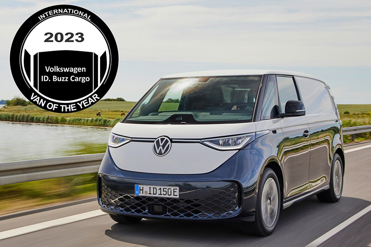 Volkswagen ID. Buzz Cargo車系 獲頒年度最佳商貨車大獎