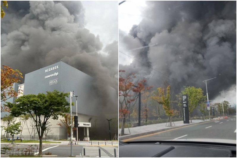 韓聯社報導，南韓大田市大德區一家Outlet購物中心26日發生火災、目前已造成2死3失蹤。截自Facebook