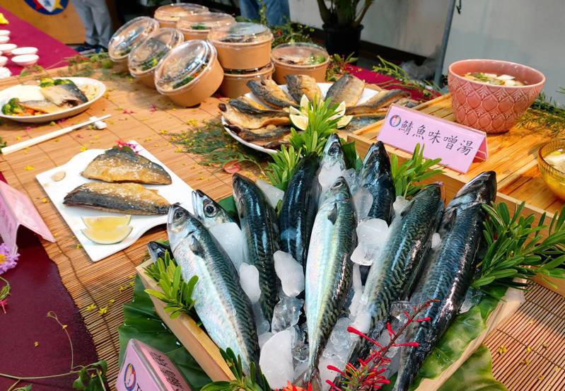 南方澳以鯖魚為主要魚獲，今年鯖魚節活動推出多項限量試吃的鯖魚美食。記者戴永華／攝影
