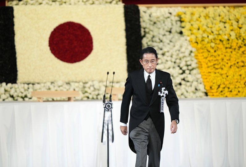 圖為日本現任首相岸田文雄。美聯社