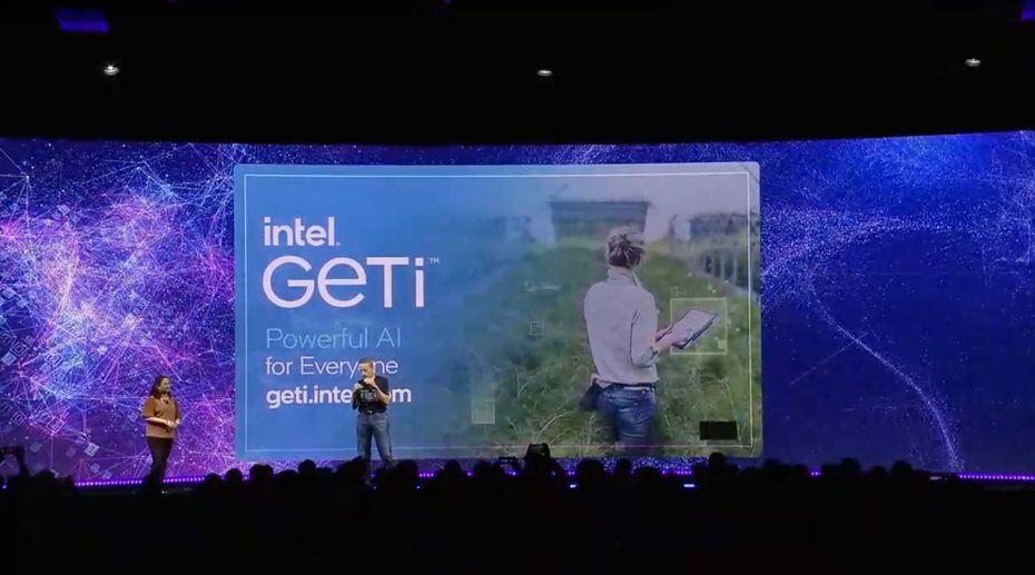 ▲以「Sonoma Creek」為代稱的電腦視覺平台，將以Intel Geti電腦視覺平台作為正式名稱