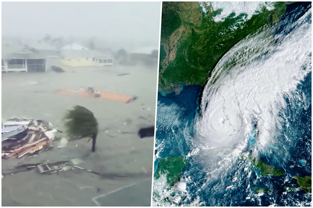 4級颶風伊恩（Hurricane Ian）在28日朝美國佛羅里達州登陸，已在西南...