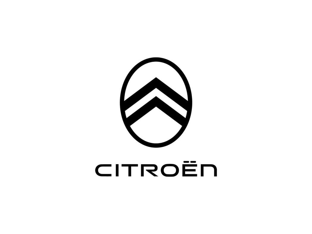 Citroën全新廠徽也走平面化風格。 圖／Citroën