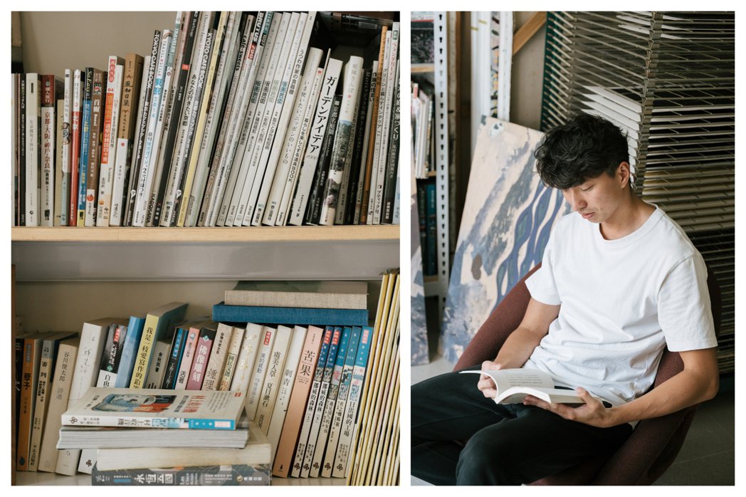 以前不讀文字的沐冉這幾年開始看書，文字幫助他想像畫面、刺激創作，也幫助他傳達想法...
