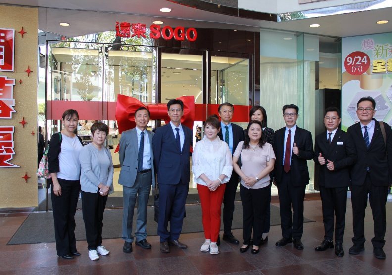 改裝後的遠東SOGO百貨高雄店將於9月24日以全新店型開幕。吳婉瑜攝