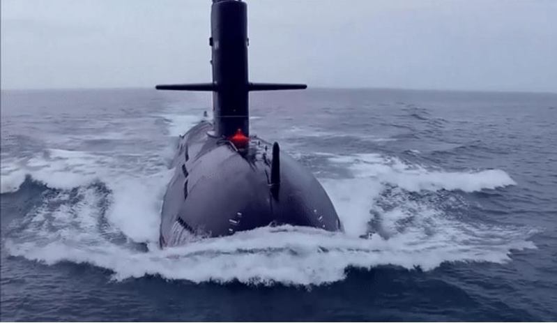 央視罕見播出最新型戰略核潛艇「長征18號」南海演訓畫面