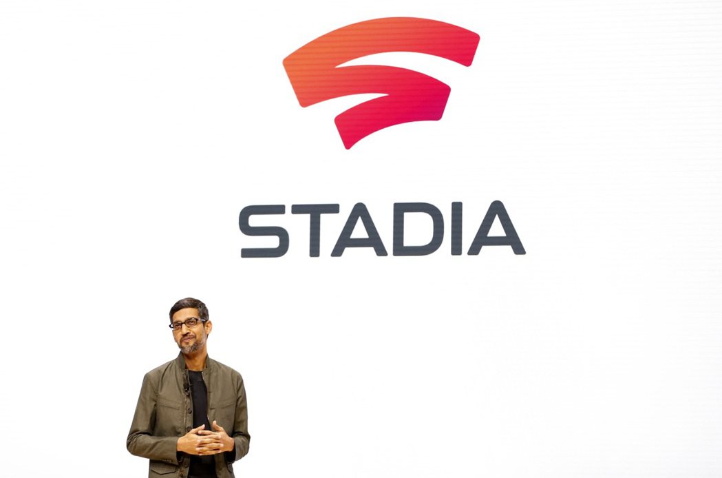 Google在舊金山遊戲開發者大會上發表串流遊戲新服務Stadia。 路透 易起...