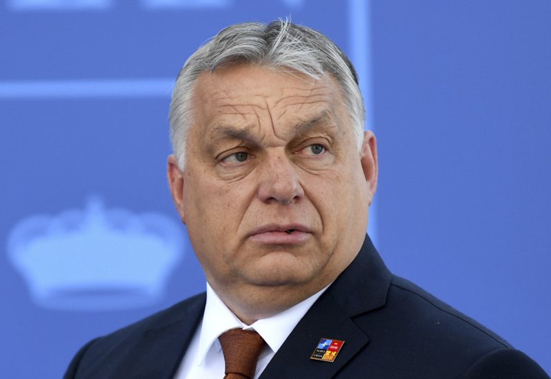 匈牙利总理奥班。 美联社(photo:UDN)