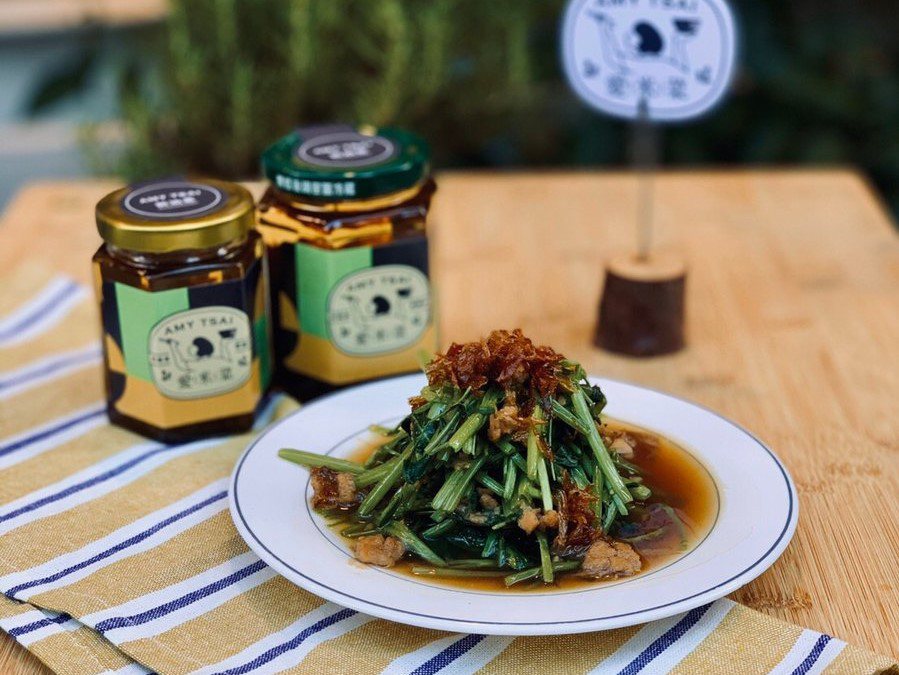 愛米菜Amy Tsai新蔬食實驗室招牌產品滷肉醬。